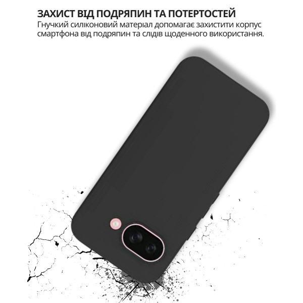 Фото - Чехол для смартфона BeCover for Google Pixel 9a Black (715053)
