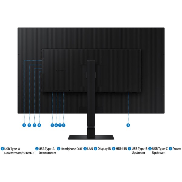 Фото - Монитор Samsung ViewFinity S8 S80UD UHD (LS37D802UAIXCI/UA)