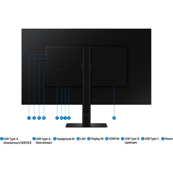 Фото - Монитор Samsung ViewFinity S8 S80UD UHD (LS32D804UAIXCI/UA)