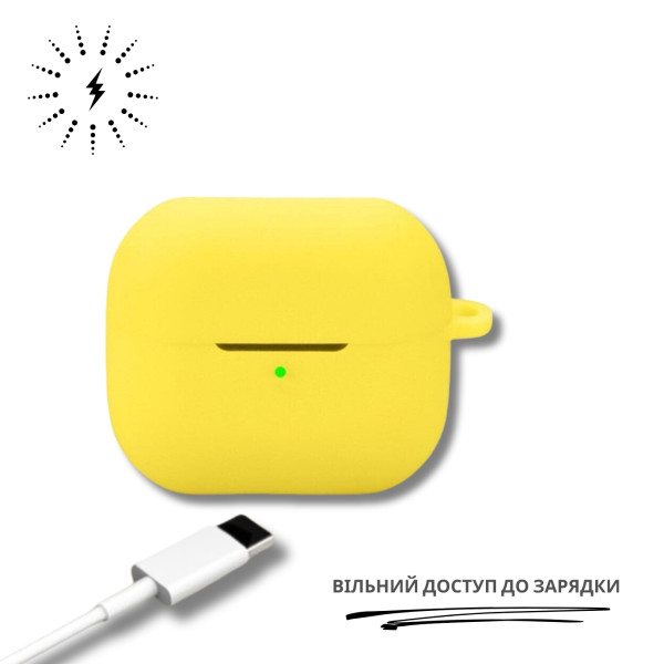 Фото - Чохол для навушників BeCover Silicon for Samsung Galaxy Buds 3 FE Yellow (715116)