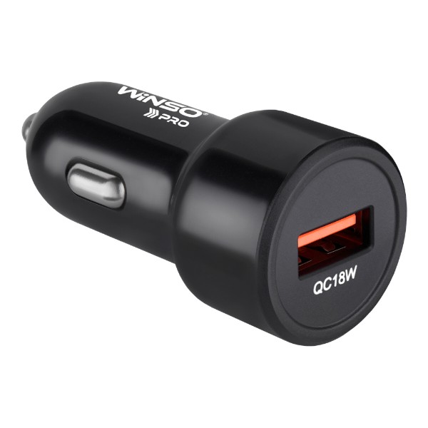 Фото - Автомобільний зарядний пристрій Winso PRO QC18W USB-A (222018)