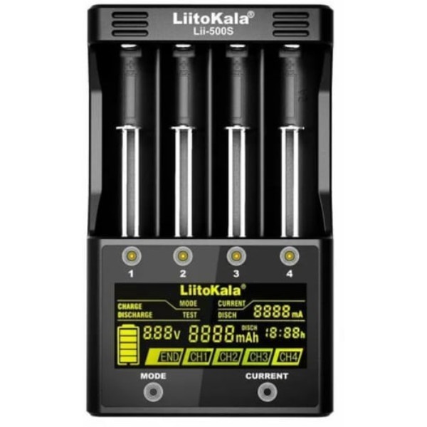 Фото - З/пристрій для акумуляторів AA/AAA LiitoKala Lii-500S+