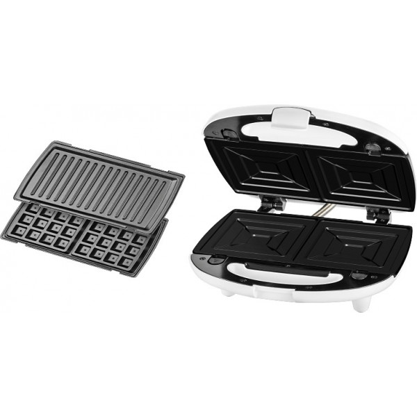 Фото - Бутербродниця ECG S 399 3in1 White