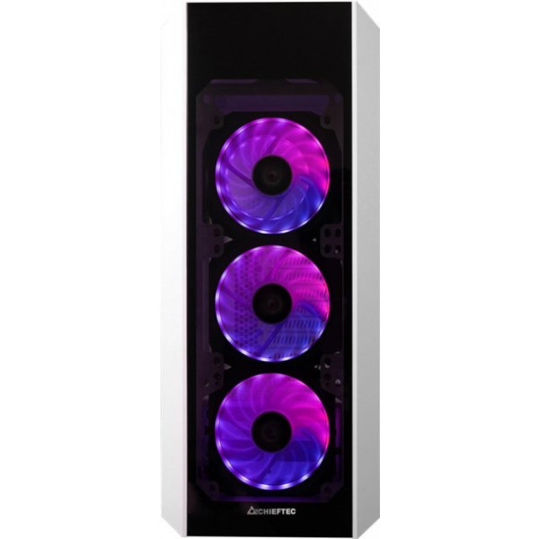 Фото - Корпус Chieftec SCORPION III GL-03W-OP 4x120mm A-RGB, ATX без БП