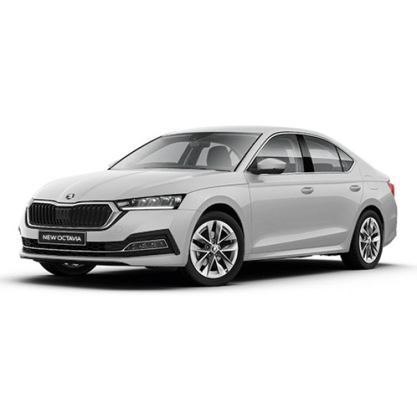 Фото - Килимки з екошкіри в багажник авто EVAtech ECO для Octavia A8 Skoda 2020 4 поколение Liftback EU (SK1641B1BBB)