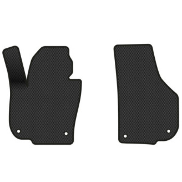 Фото - Коврики из экокожи в салон авто передние EVAtech для Superb (B6) Skoda 2008-2015 2 поколение Combi EU (SK31130AE2AV4BBB)