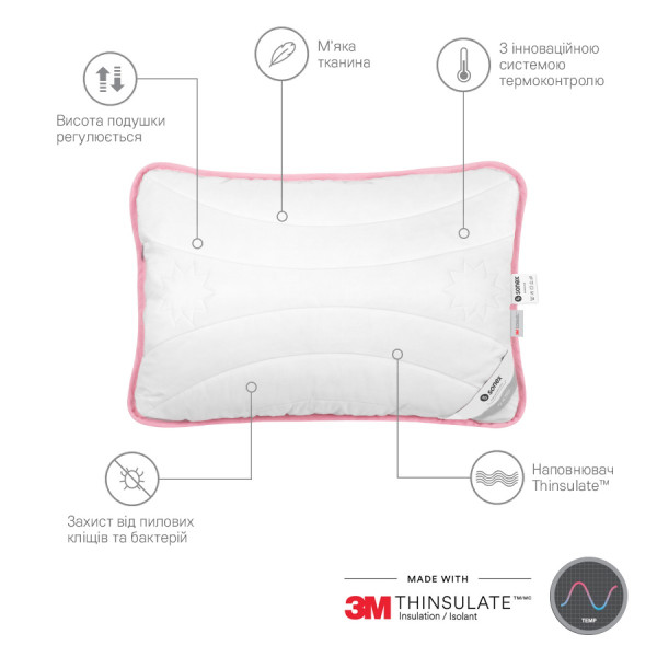 Фото - Набор одеяло евро + 2 подушки Sonex 200x220 тинсулейт 3М Thinsulate + 50х70 (SO102198)