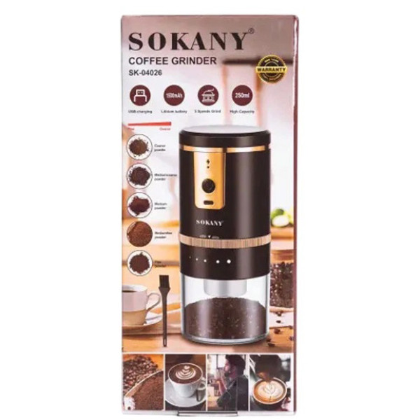 Фото - Кофемолка Sokany SK-04026
