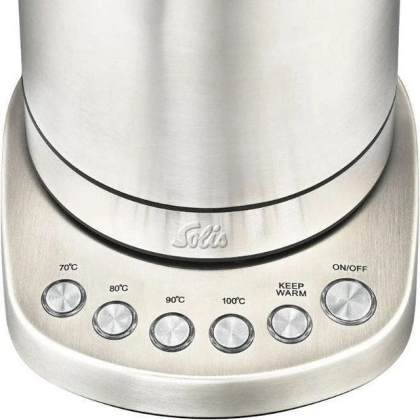 Фото - Електричний чайник Solis з регулюванням температури Vario (96239)