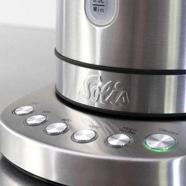Фото - Електричний чайник Solis з регулюванням температури Vario (96239)