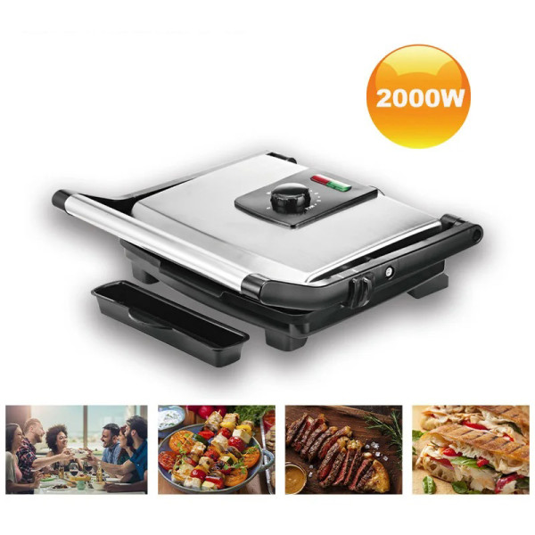 Фото - Гриль-барбекю електричний Sokany KJ202SS