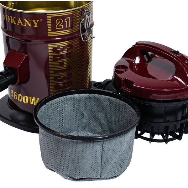 Фото - Пилосос для сухого прибирання з мішком Sokany SK-13006