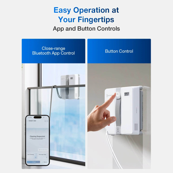 Фото - Пилосос віконний Ecovacs Winbot W2 MINI (WG841-01)