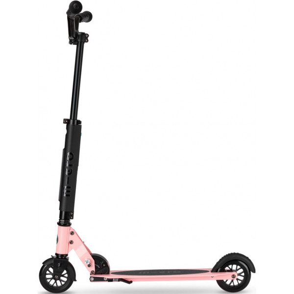 Фото - Двоколісний самокат Micro "Sprite Deluxe" – НЕОНОВИЙ РОЖЕВИЙ (складний, до 100 кг, 2-х колісний, світло) (SA0229)