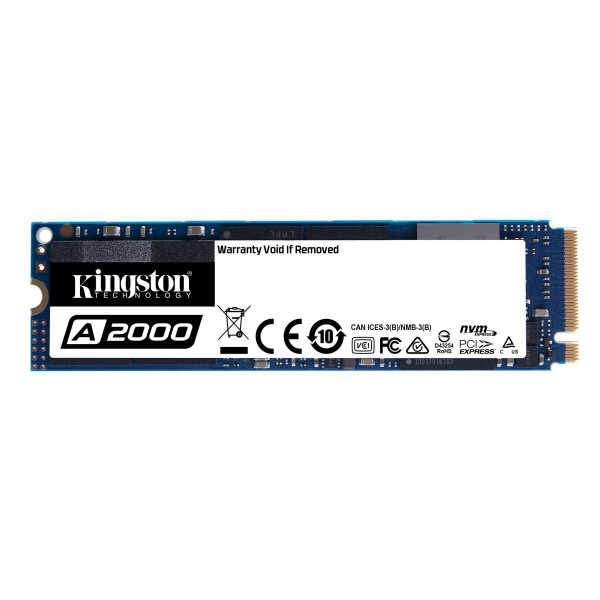 Фото - SSD-накопичувач внутрішній Kingston A2000 500GB NVMe PCIe 3.0 4x (SA2000M8/500G)