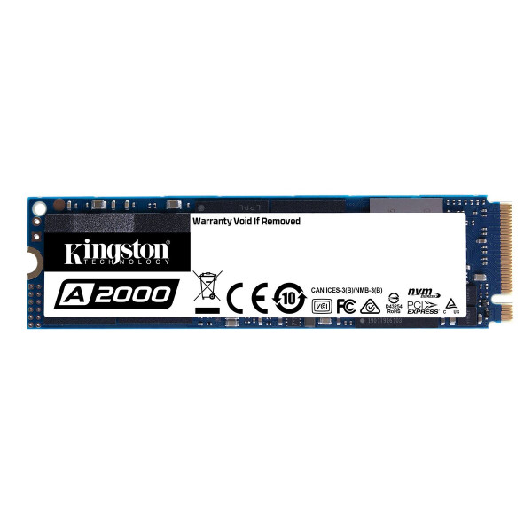 Фото - SSD-накопичувач внутрішній Kingston A2000 250GB NVMe PCIe 3.0 4x (SA2000M8/250G)