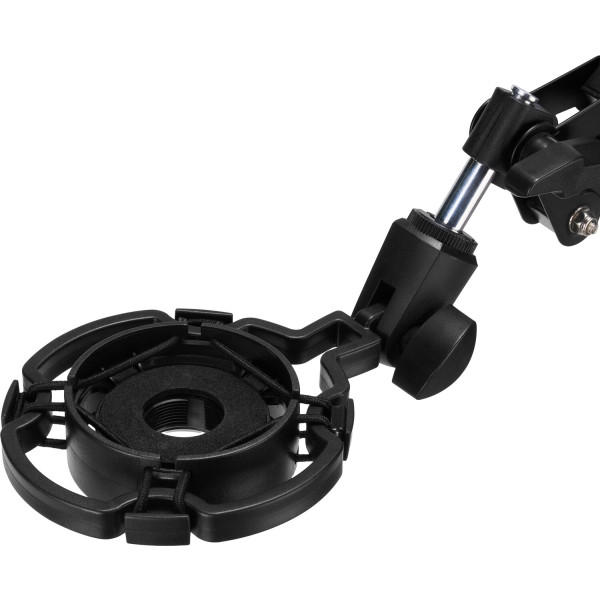 Фото - Стойка-пантограф для микрофона OfficePro SA730B RGB Black с держателем для смартфона
