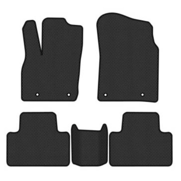 Фото - EVA коврики в салон авто EVAtech для Durango (WK2) 7 seats Dodge 2010-2014 3 поколение SUV USA DE14152C5OU4RBB