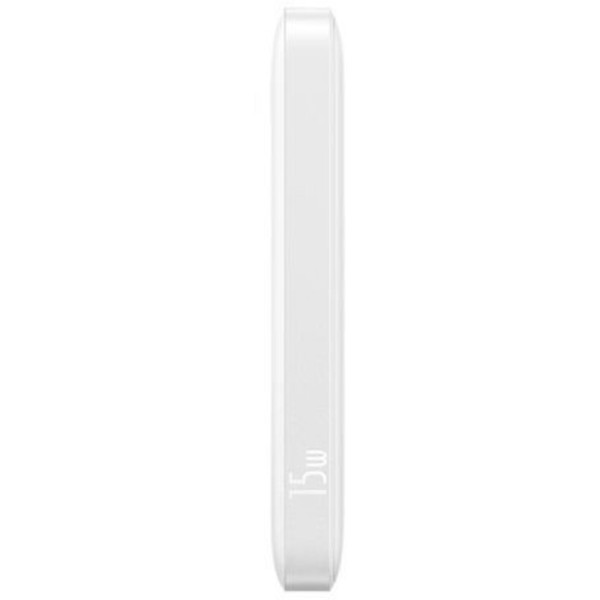 Фото - Батарея мобільна Baseus 10000mAh 15W White (P1008210C213-00)
