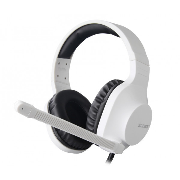 Фото - Гарнітура дротова ігрова Sades SA-721 Spirits White (sa721wtj) Фото - Гарнітура дротова ігрова Sades SA-721 Spirits White (sa721wtj)