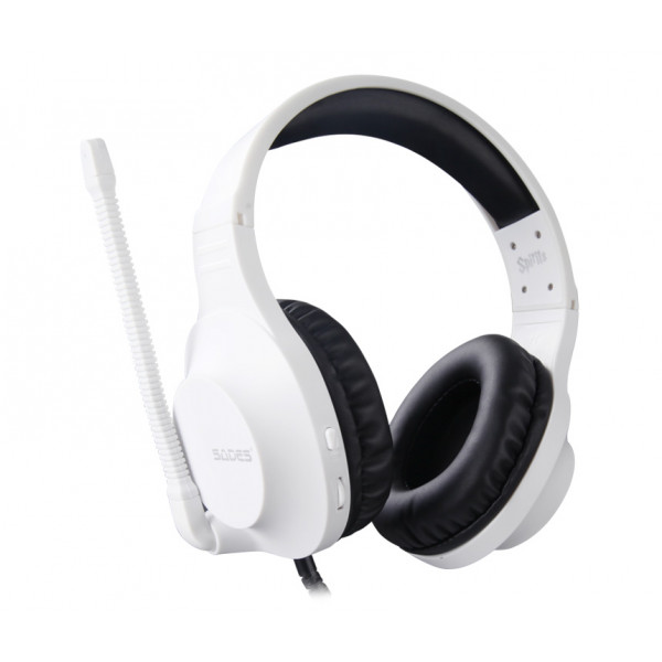 Фото - Гарнітура дротова ігрова Sades SA-721 Spirits White (sa721wtj)