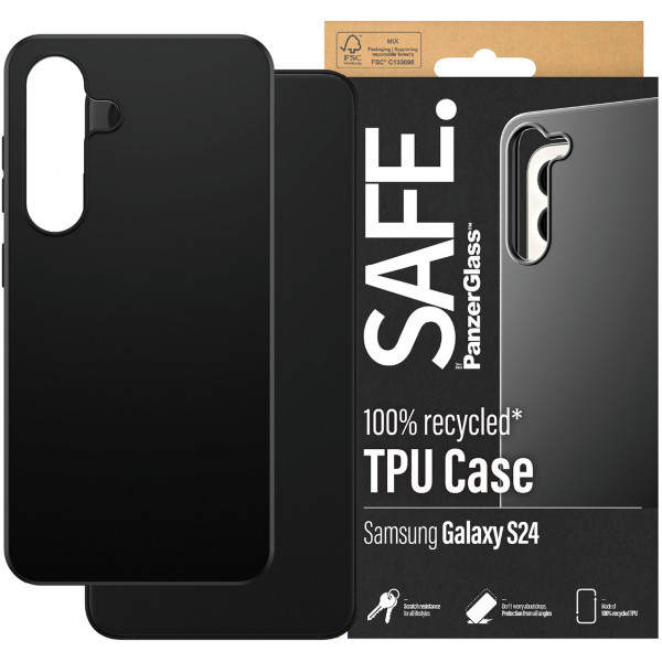 Фото - Чехол для смартфона PanzerGlass SAFE TPU Case Samsung Galaxy S 2024 | Black (PG_SAFE95675)