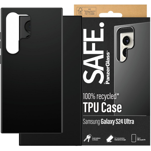 Фото - Чохол для смартфону PanzerGlass SAFE TPU Case Samsung Galaxy S 2024 Ultra | Black (PG_SAFE95677)