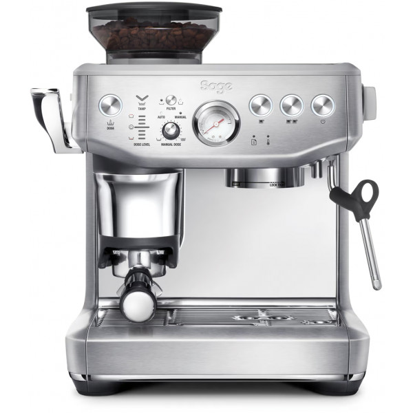 Фото - Кофеварка рожковая Sage Barista Express Impress (SES876BSS4EEU1) Фото - Кофеварка рожковая Sage Barista Express Impress (SES876BSS4EEU1)