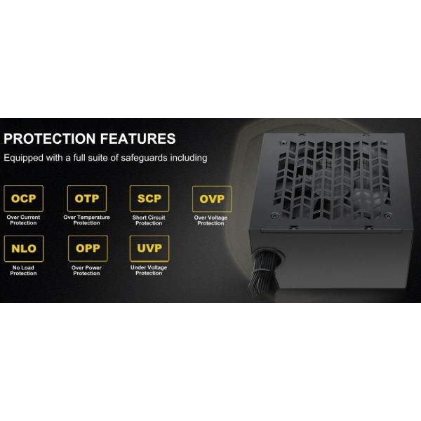 Фото - Блок живлення для ПК SAMA B650 650W (B0650-BKBFWA31-EU) Black
