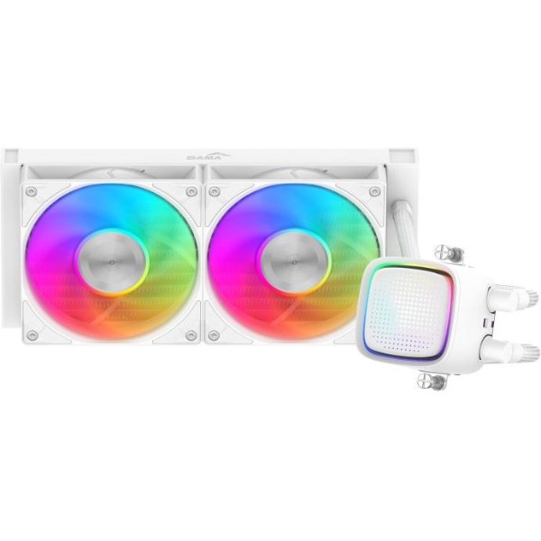 Фото - Водяна система охолодження SAMA L50 240 (L50-WHWAYX02-G) White