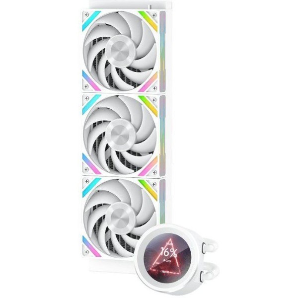 Фото - Водяная система охлаждения SAMA Q60 360 (Q60-WHWANNO3-G) White
