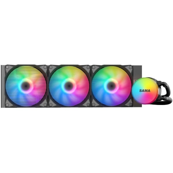 Фото - Водяна система охолодження SAMA SI360mm Black