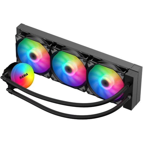 Фото - Водяна система охолодження SAMA SI360mm Black