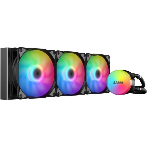Фото - Водяна система охолодження SAMA SI360mm Black Фото - Водяна система охолодження SAMA SI360mm Black