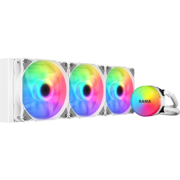 Фото - Водяна система охолодження SAMA SI360mm White Фото - Водяна система охолодження SAMA SI360mm White