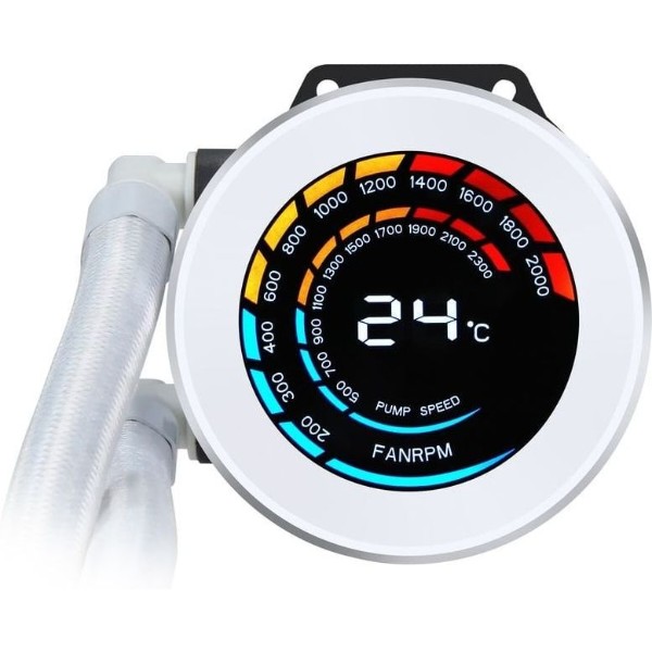 Фото - Водяна система охолодження SAMA T360mm White