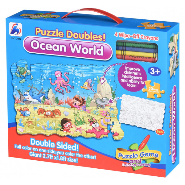 Фото - Пазлы (3-4 года) Same Toy Подводный мир (2036Ut)