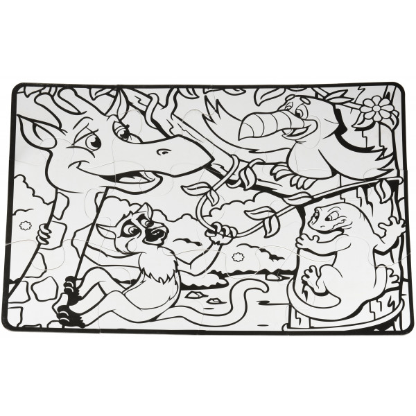 Фото - Пазлы (3-4 года) Same Toy Джунгли (2103Ut)