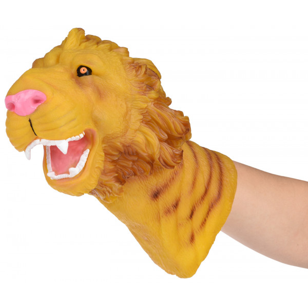 Фото - Кукольный театр Same Toy Animal Gloves Toys Лев (AK68622Ut-2)