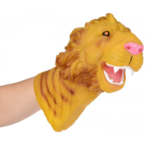 Фото - Кукольный театр Same Toy Animal Gloves Toys Лев (AK68622Ut-2)