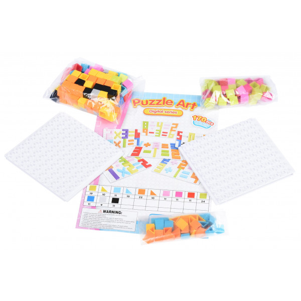 Фото - Пластикова мозаїка Same Toy Puzzle Art Didgital Serias 170 ел. (5991-1Ut)