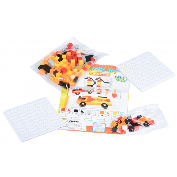 Фото - Пластиковая мозаика Same Toy Puzzle Art Fire Serias 215 эл. (5991-3Ut)