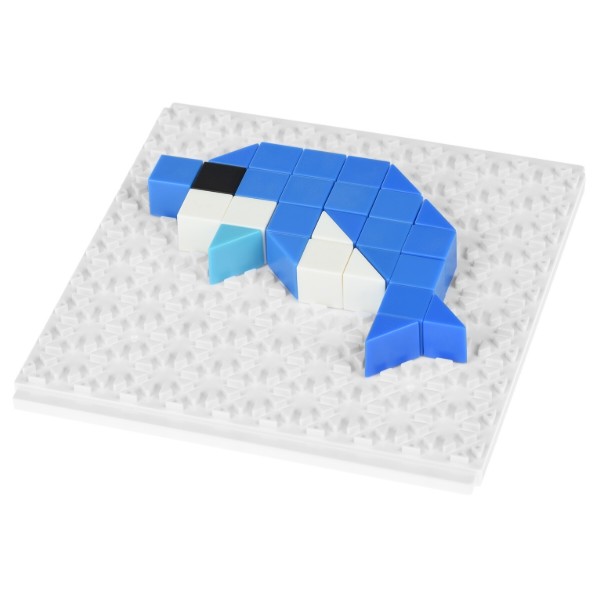 Фото - Пластикова мозаїка Same Toy Puzzle Art Ocean Serias 136 ел. (5990-4Ut)