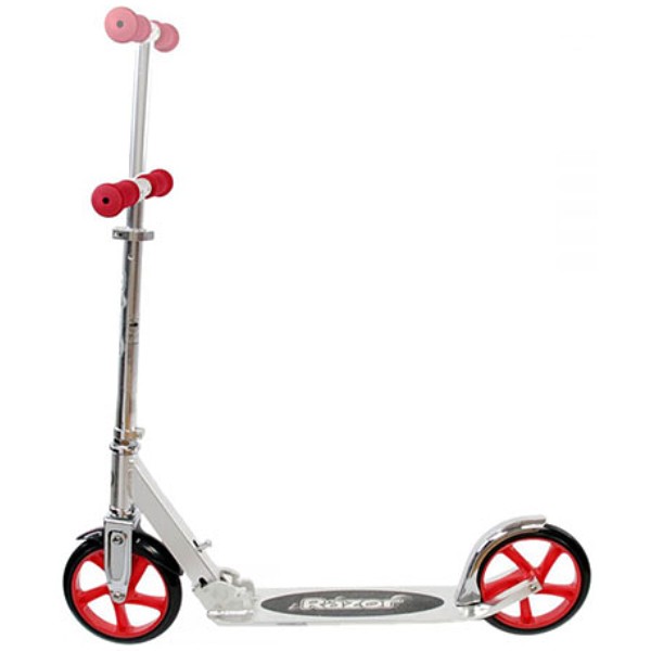 Фото - Двухколёсный самокат Razor A5 Lux Red/Silver (314392)