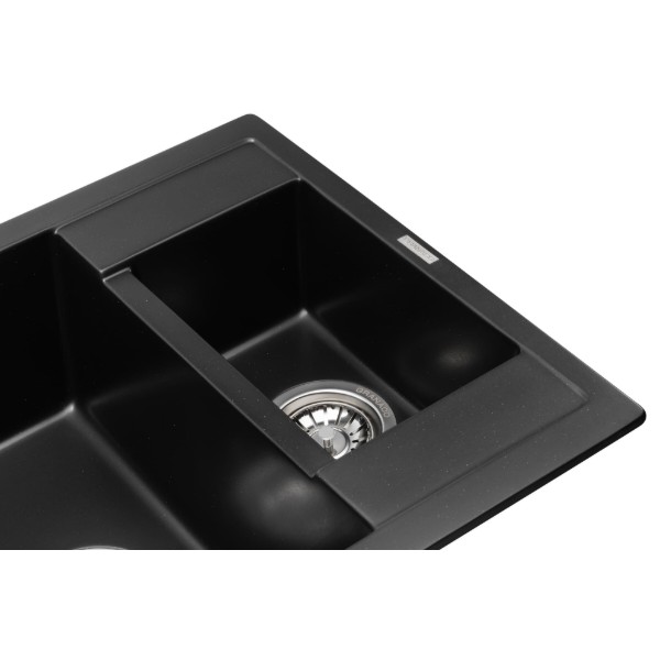 Фото - Мойка кухонная GRANADO Samora Black Shine