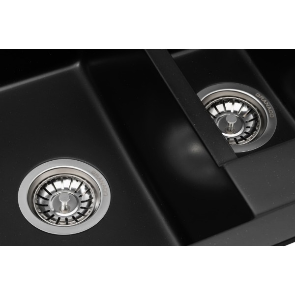 Фото - Мойка кухонная GRANADO Samora Black Shine