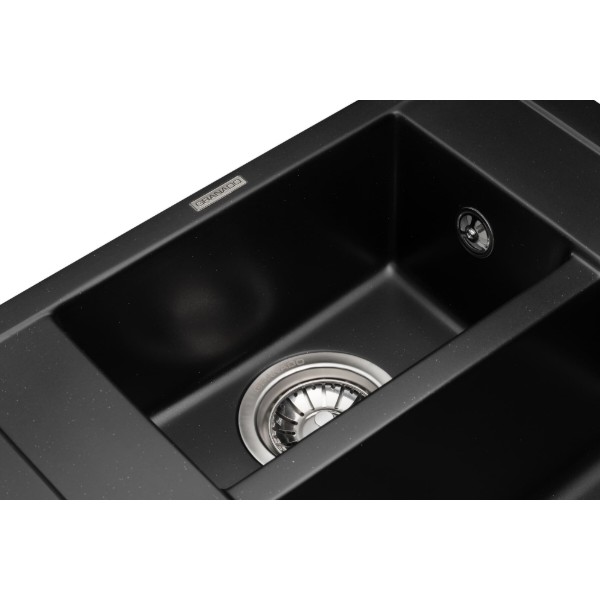 Фото - Мойка кухонная GRANADO Samora Black Shine
