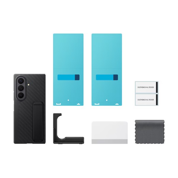 Фото - Чохол для смартфону Samsung Carbon Standing Case Fold 8 Ultra Black (EF-XF976SBEGWW)