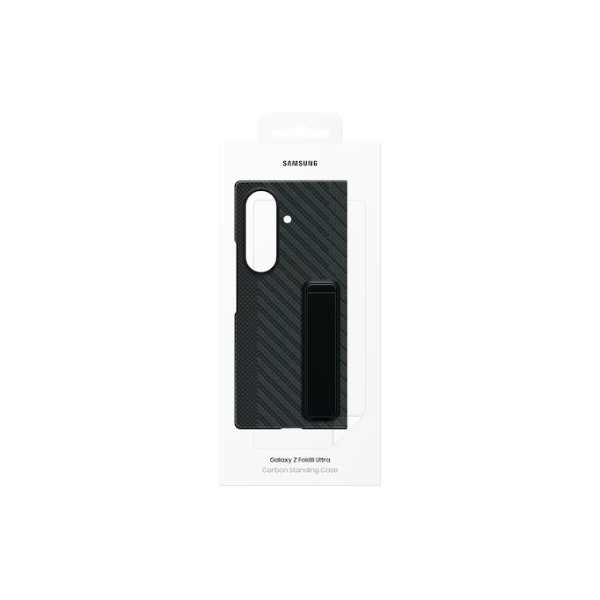 Фото - Чохол для смартфону Samsung Carbon Standing Case Fold 8 Ultra Black (EF-XF976SBEGWW)