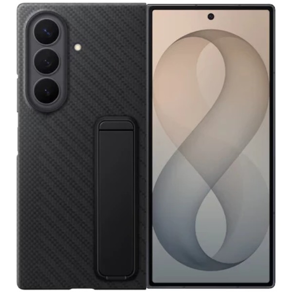 Фото - Чохол для смартфону Samsung Carbon Standing Case Fold 8 Ultra Black (EF-XF976SBEGWW) Фото - Чохол для смартфону Samsung Carbon Standing Case Fold 8 Ultra Black (EF-XF976SBEGWW)